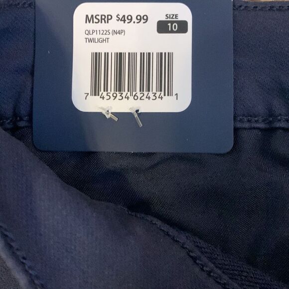 Gap Women’s Stretch Skinny Navy Pant Contemporary Vintage Size 10 NWT - Picture 9 of 9